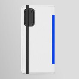 letter L (Blue & White) Android Wallet Case