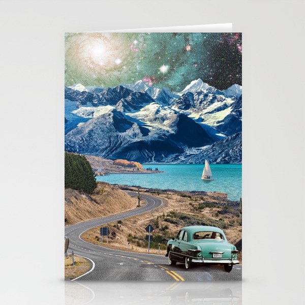 Cosmic Road Trip Stationery Cards