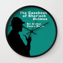 The Casebook of Sherlock Holmes Wall Clock
