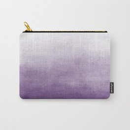 Ombre Paint Color Wash (purple/white) Carry-All Pouch