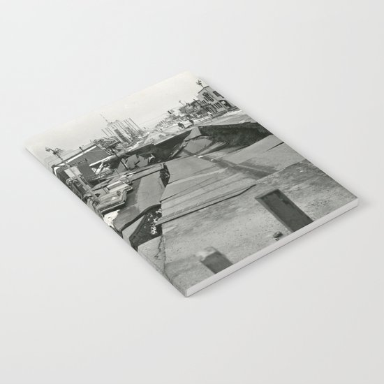 Disaster old photo Notebook