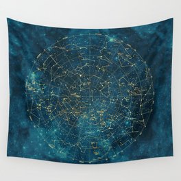 Under Constellations Wall Tapestry
