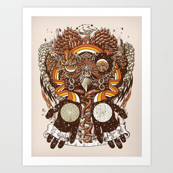 Dreams of a Feather Art Print