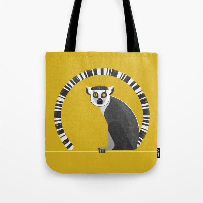Ring Tailed Lemur Tote Bag