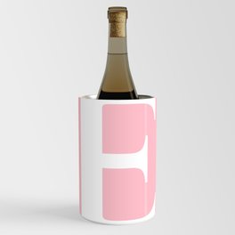 E MONOGRAM (WHITE & PINK) Wine Chiller