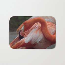 Caribbean Flamingo Bath Mat | Pink, Color, Flamingo, Caribbeanflamingo, Photo, Digital, Birds 