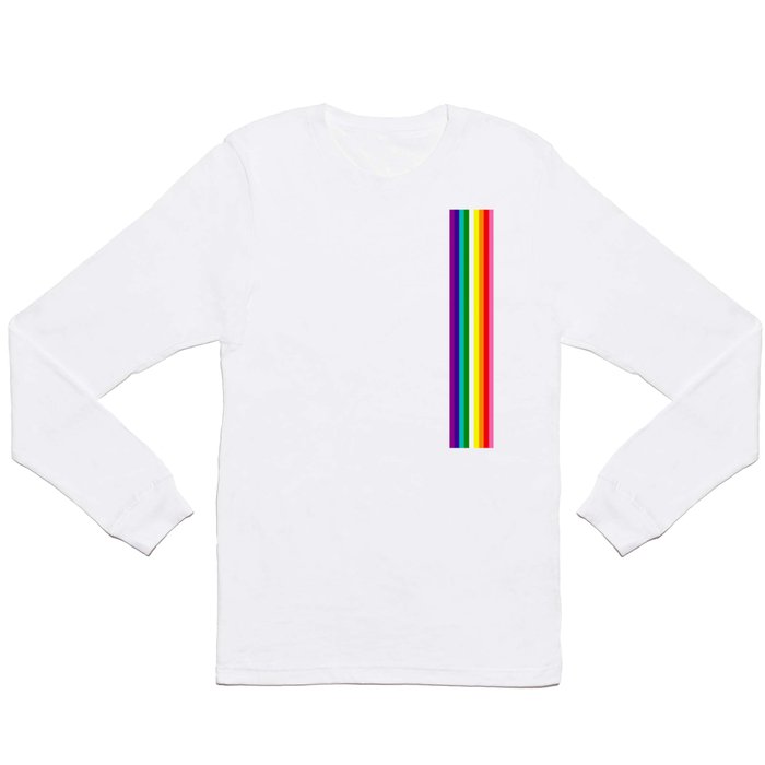 Gay Pride LGBT Subtle Rainbow Stripe Flag 2018 LoveFest Long Sleeve T Shirt