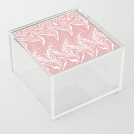 Warped - Pink and White Acrylic Box