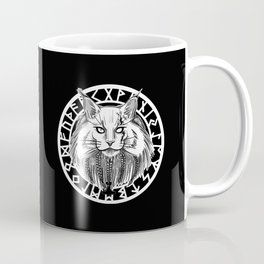 Viking Cat Coffee Mug