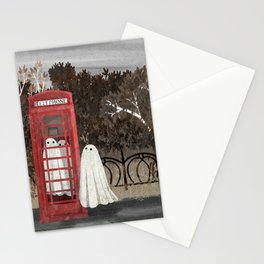 There Are Ghosts in the Phone Box Again... Stationery Card