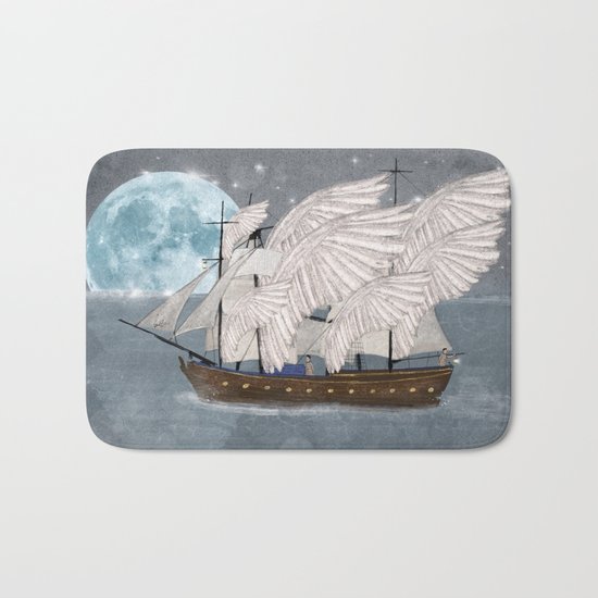 the wing ship Bath Mat
