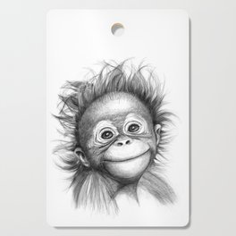 Monkey - Baby Orang outan 2016 G-121 Cutting Board