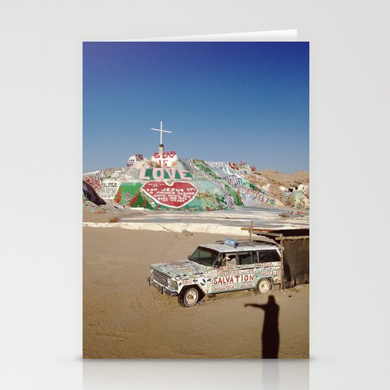 Salvation Mountain Stationery Cards