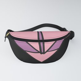 Origami Heart Fanny Pack