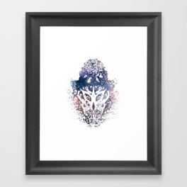 You don't see it until you do. Framed Art Print