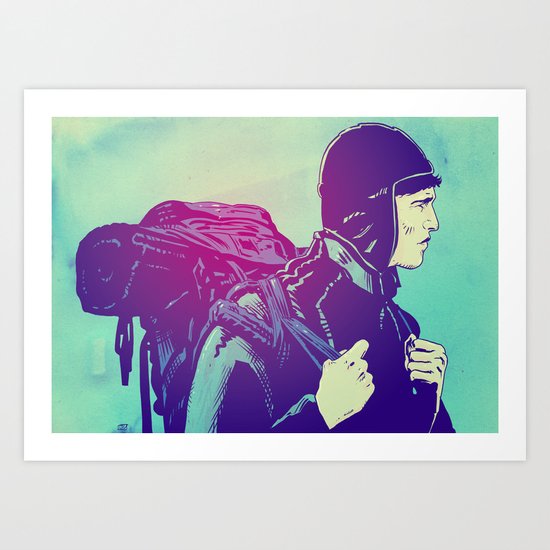 The Journey Art Print