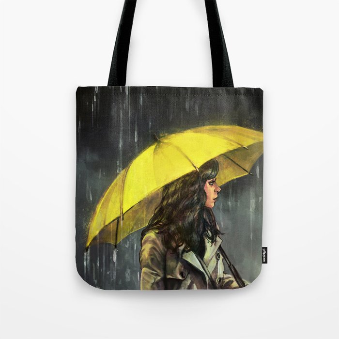 All Upon the Downtown Train Tote Bag