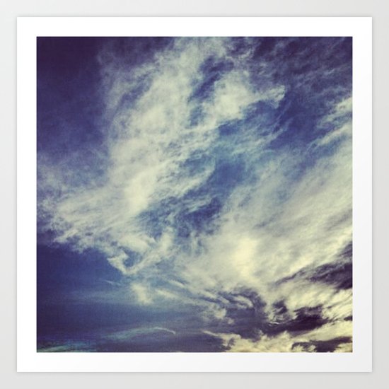Mexican sky Art Print