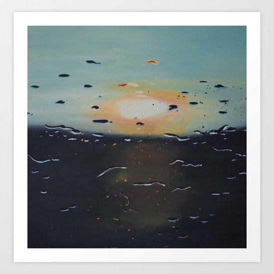 Trickle Art Print