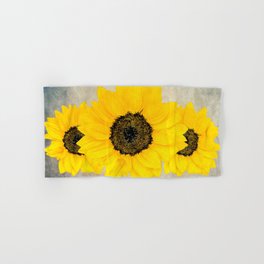 Rustic Sunflowers Hand & Bath Towel