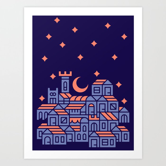 Buonanotte Art Print