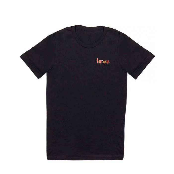 Meat Love U T Shirt