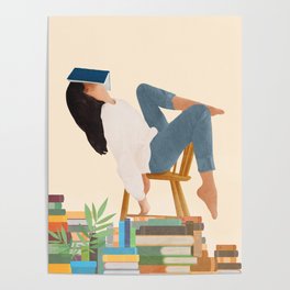 Lost in my books Poster