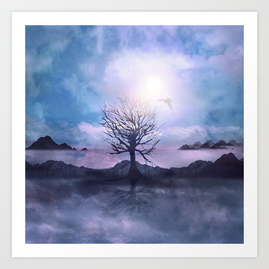 Messages from the Sun Art Print