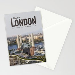 Travel to London Stationery Card