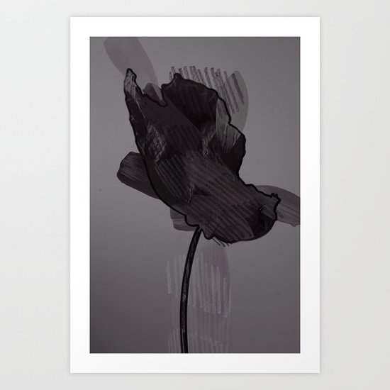 leaf nine Art Print