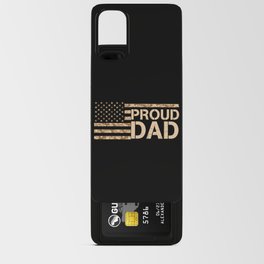Proud Dad Patriotic American Android Card Case
