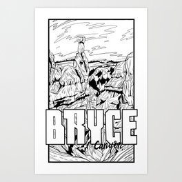 Bryce Art Print
