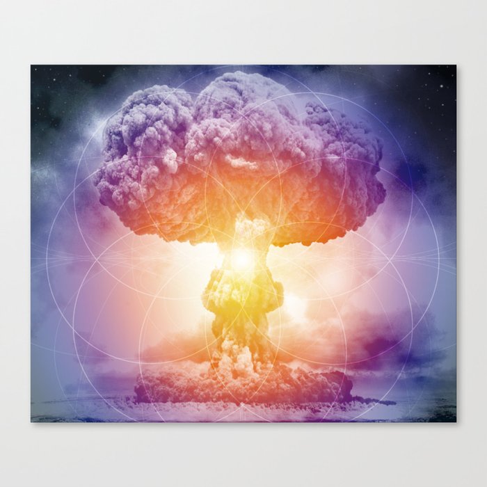 Explosion! Canvas Print