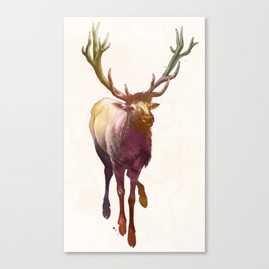 Elkish Canvas Print