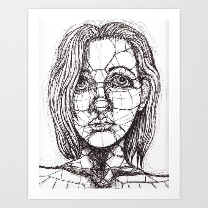 face Art Print