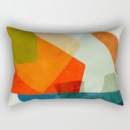 bric a brac mid century  Rectangular Pillow