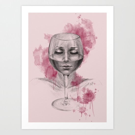 Till I disappear Art Print