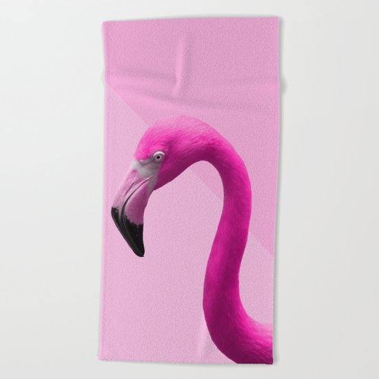 FLAMINGO 2 Beach Towel