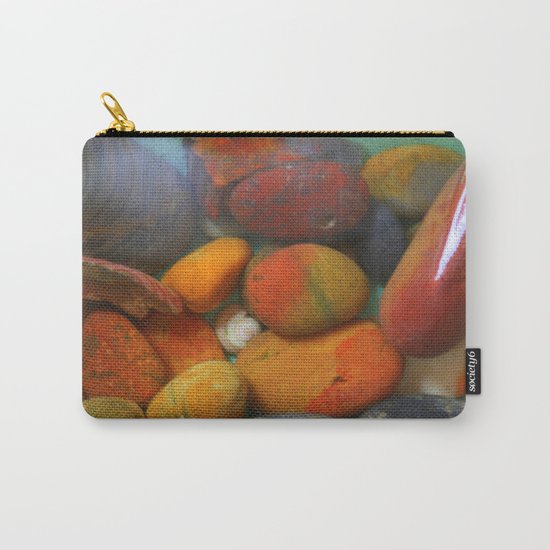 Colorful stones Carry-All Pouch