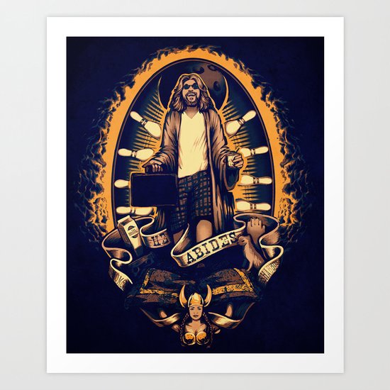 He Abides Art Print