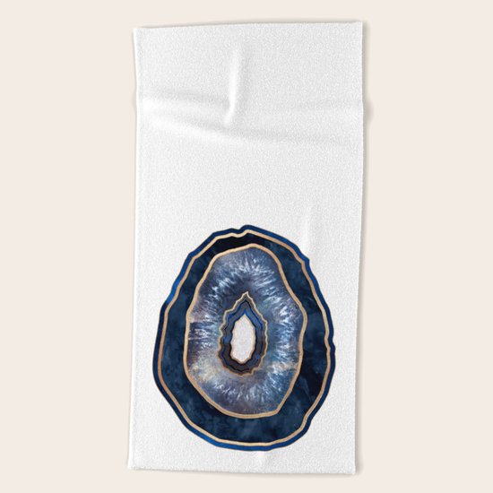 Agate - Blue Beach Towel
