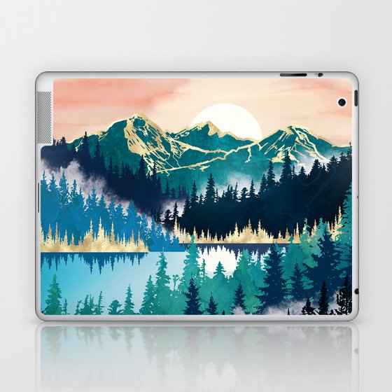 Lake Mist Laptop & iPad Skin