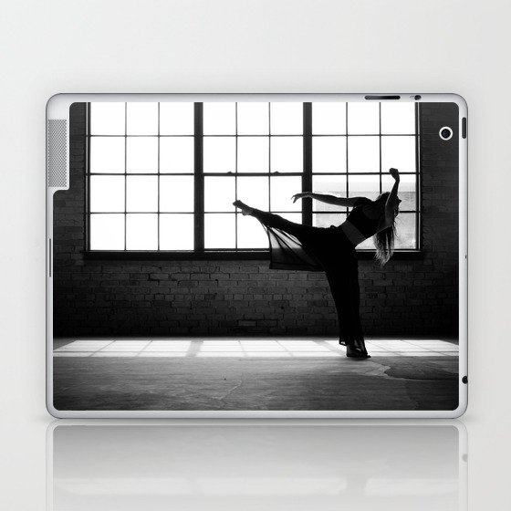 Ballet Dancer Silhouette Laptop & iPad Skin