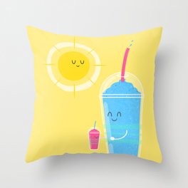 Cool Treat to Beat the Heat Throw Pillow