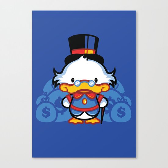 Hello Scroogie Canvas Print