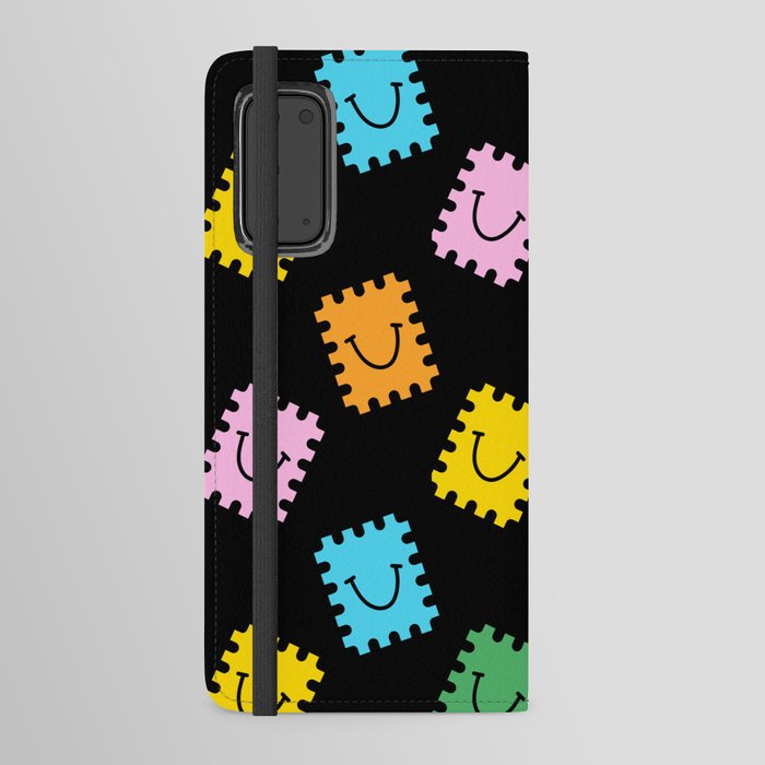 Colorful LSD cartoon seamless pattern illustration Android Wallet Case