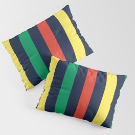 Bright & Bold Vector Stripes Pillow Sham