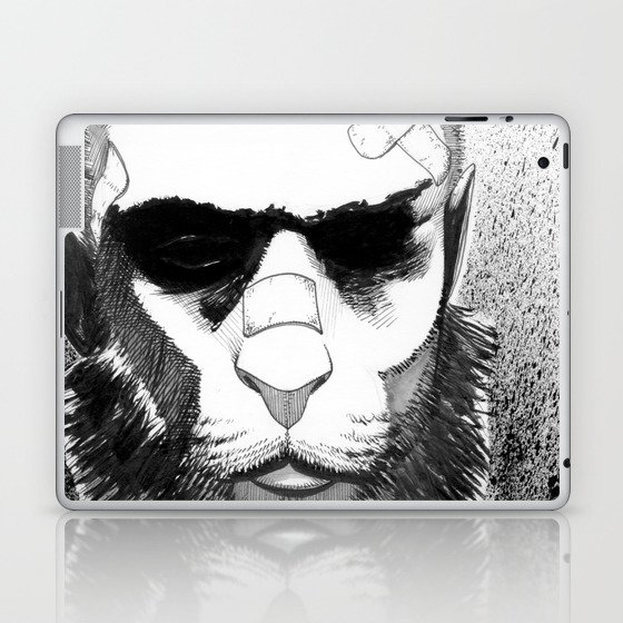 Lion man Laptop & iPad Skin
