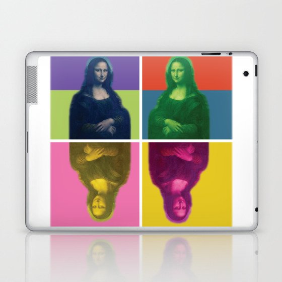 Mona Lisa Pop art Laptop & iPad Skin