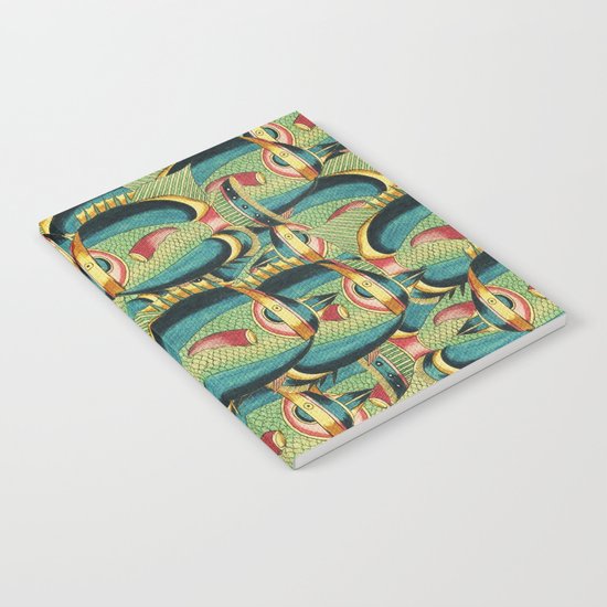 Crowd Fish 6 Notebook